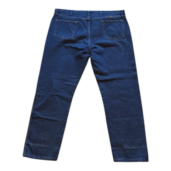 Rustler Men’s Dark Wash Straight Leg Denim Jeans Sz 44x30 - Picture 3 of 8
